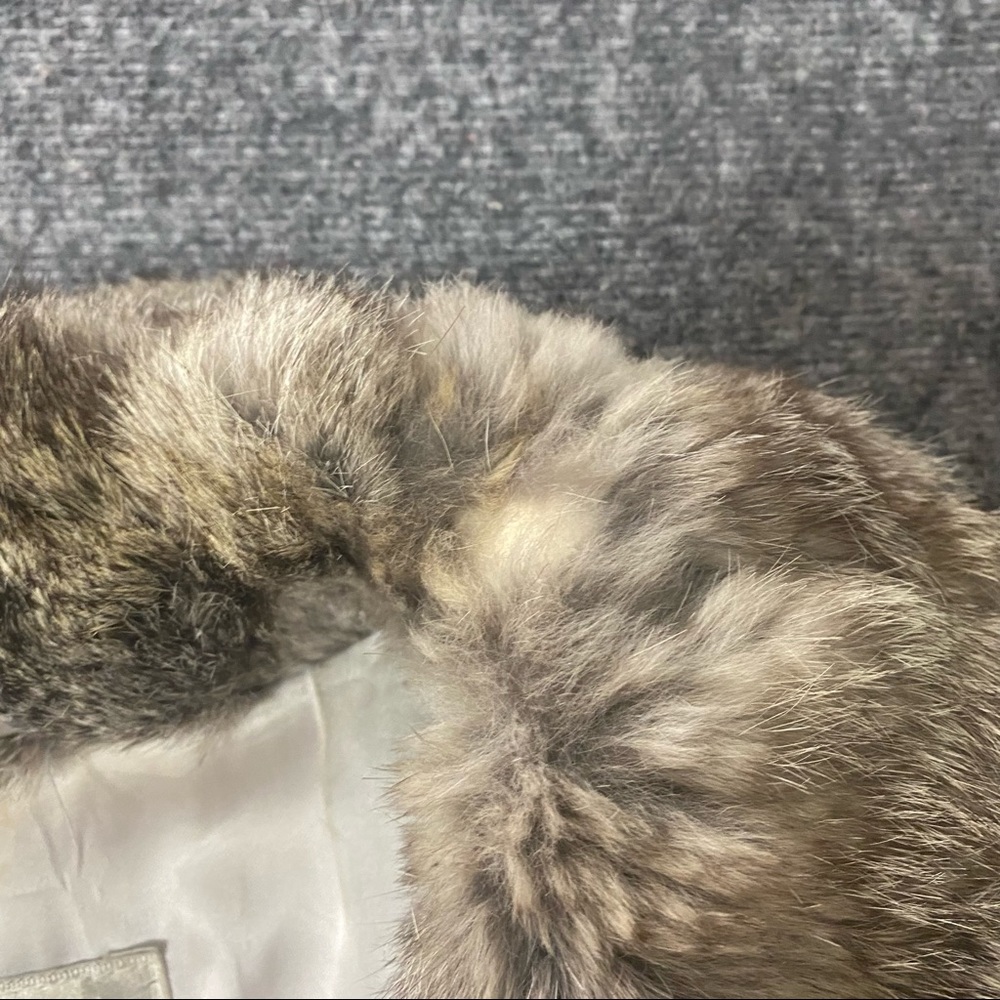Real Rabbit Fur Coat - Picture 6 of 8
